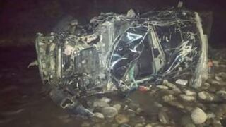 Arequipa: Camioneta cae a abismo de 100 metros y dos mineros mueren