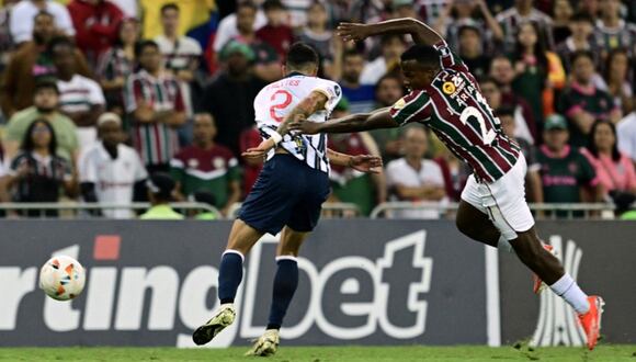 Alianza Lima vs. Fluminense por la Copa Libertadores. (Foto: AFP)