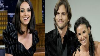 Mila Kunis defiende el matrimonio de Ashton Kutcher y Demi Moore y asegura fue "real"