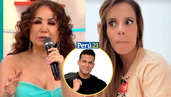 Janet Barboza increpa a la chica reality por criticar a Christian Domínguez. (Foto: América TV / Instagram)