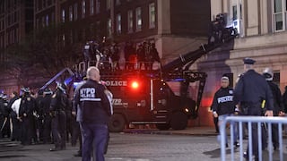 Policía interviene en protesta propalestina y arresta a decenas de estudiantes en Nueva York