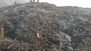 Así recuperaron los cuerpos de alpinistas españoles y guía peruano sepultados por avalancha [VIDEO]