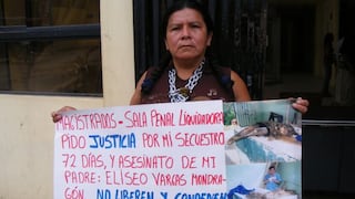 Petronila Vargas pide que haya justicia