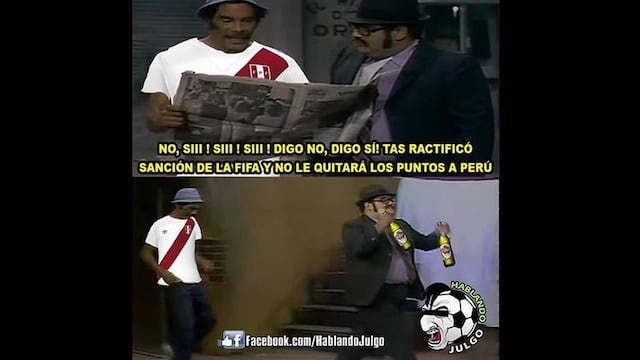 Estos son los memes tras el fallo del TAS que benefició a la selección peruana [FOTOS]