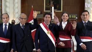 Presidente Pedro Castillo juramentó a tres nuevos ministros esta tarde 