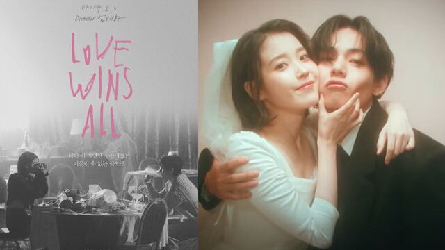 ¡Se amaron hasta el final! V de BTS demuestra sus dotes de actor en videoclip ‘Love Wins All’ de surcoreana IU