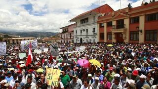 La huelga antiminera está asfixiando a Cajamarca