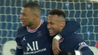 Show de Neymar: golazo y doblete para el 5-1 de PSG vs. Lorient [VIDEO]