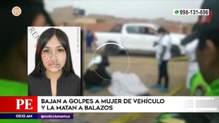 Golpean a mujer y luego la matan de dos balazos en la cabeza en San Martín de Porres | VIDEO 