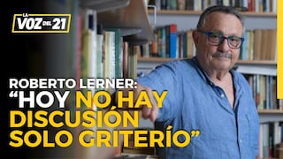 Roberto Lerner: “Perú debe ser el país con la tasa más alta de personas que creen que pueden ser presidentes”