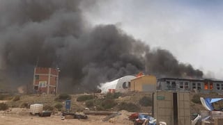 Chumbivilcas: desconocidos incendian campamento de minera Anabi