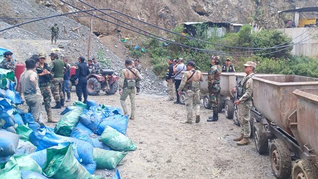 Pataz: Fuerzas Armadas y Policía Nacional dan nuevo golpe a minería ilegal en operativo conjunto