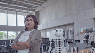 Ruth Canahuire, la ingeniera mecatrónica que desarrolla un sistema robótico para cirugías
