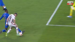 Frankfurt vs. Rangers: Rafael Santos Borré falló el 2-1 del cuadro alemán