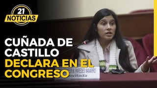 Cuñada de Pedro Castillo asiste al Congreso por caso de obras públicas en Cajamarca