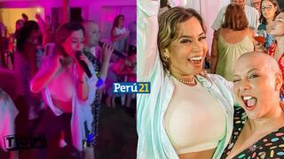 Ethel Pozo sorprende cantando para los invitados de Natalia Salas [VIDEO]