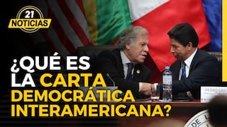 ¿Qué es la Carta Democrática Interamericana que pide aplicar Pedro Castillo?