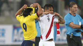 Los números de Paolo Guerrero y Radamel Falcao antes del Perú vs. Colombia