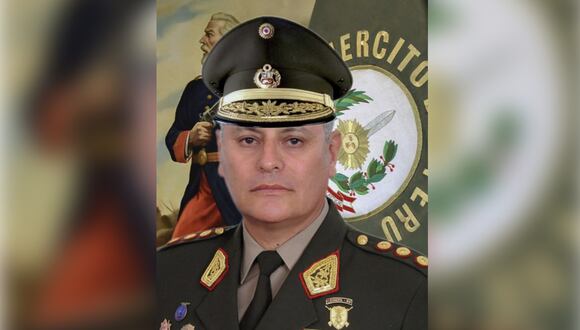 El general Ojeda Parra ascendió al grado de División del Ejército en 2018.