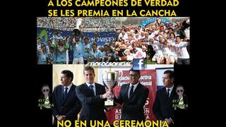 Alianza Lima recibió el trofeo del Apertura y no se escapó de los memes [FOTOS]