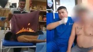 DE TERROR: Cae falso quiropráctico que encendía fuego en la espalda de sus pacientes [VIDEO]