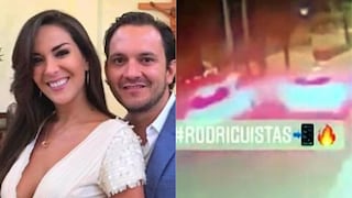 Difunden video del preciso momento en que Silvia Cornejo chocó el auto de su esposo