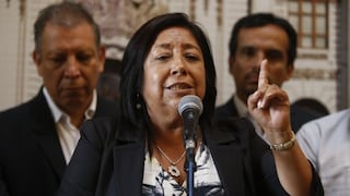 Pedirán suspender a congresista María Elena Foronda por 120 días