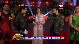 Alejandra Baigorria regresó a 'Combate' tras su salida de 'Espectáculos' [Video]