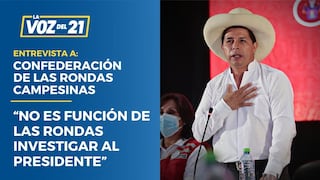 Valentín Sánchez: “No es función de rondas campesinas investigar al Presidente”