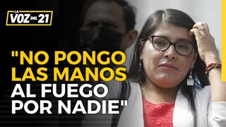 Margot Palacios sobre Vladimir Cerrón y su pedido de 36 meses de prisión preventiva