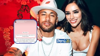 Novia de Neymar reacciona a supuesta infidelidad en medio de su embarazo: “Estoy decepcionada” (VIDEO)