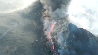La Palma: Se rompe el cono del volcán y la lava se dirige hacia el mar | VIDEO