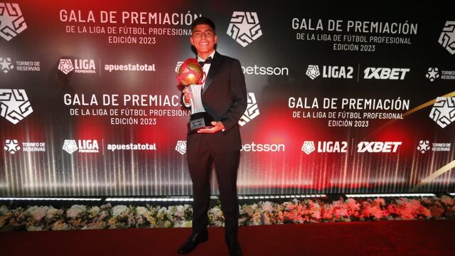 ¡La joya! Piero Quispe fue elegido como el mejor futbolista de la Liga 1 - 2023