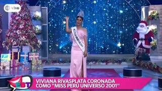 Viviana Rivasplata y Marina Mora se juntaron por los 15 años de Maju Mantilla como Miss Mundo