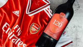 120 Arsenal FC, el vino que fue presentado por Robert Pires