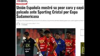 Sporting Cristal vs. Unión Española: Así reaccionaron los medios chilenos tras goleada de club peruano