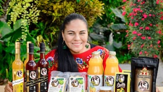 Dina Paucar presenta marca propia de productos orgánicos y pide apoyo a la industria cafetera y la agricultura en general