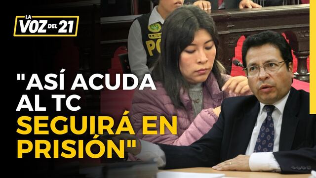 Antonio Maldonado sobre Betssy Chávez: “Así acuda al TC seguirá en prisión”
