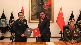 China donará US$ 7 millones en materiales militares a Perú