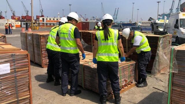 Sunat interviene cargamento de 7 toneladas de cocaína adherida a baldosas de madera