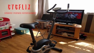 Cyfix, la bicicleta que detiene tu película en Netflix si dejas de pedalear