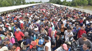 México confirmó 640 peticiones de refugio de migrantes de caravana hondureña