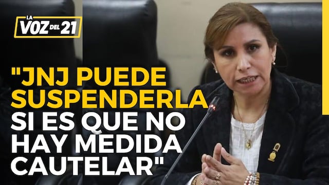 Luis Naldos sobre Patricia Benavides: “JNJ puede suspenderla si es que no hay medida cautelar”