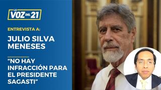 Julio Silva: “No hay infracción para el presidente Sagasti”