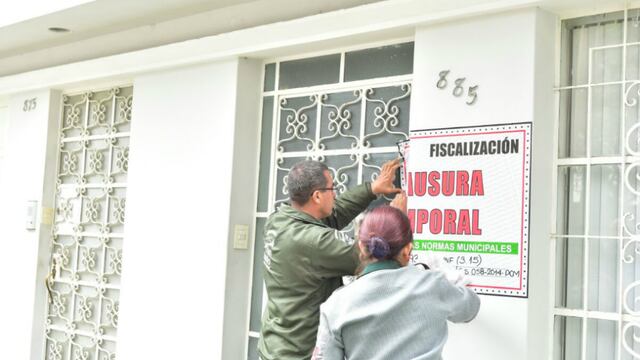 Clausuran oficinas administrativas sin licencias que funcionaban dentro de casas en San Isidro