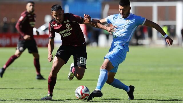 Mal paso en Tarma: Universitario cayó por 2-0 ante ADT por el Torneo Clausura