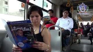 Metropolitano: Pasajeros no devuelven el 60% de los libros prestados en las estaciones