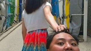 Pareja de Taiwán parodia al matrimonio de viajeros más famoso de Instagram