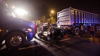 Surco: Accidente de tránsito dejó cuatro heridos en la Panamericana Sur