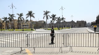 Poder Judicial dispone el retiro de rejas que impiden el acceso a la Plaza de Armas de Lima